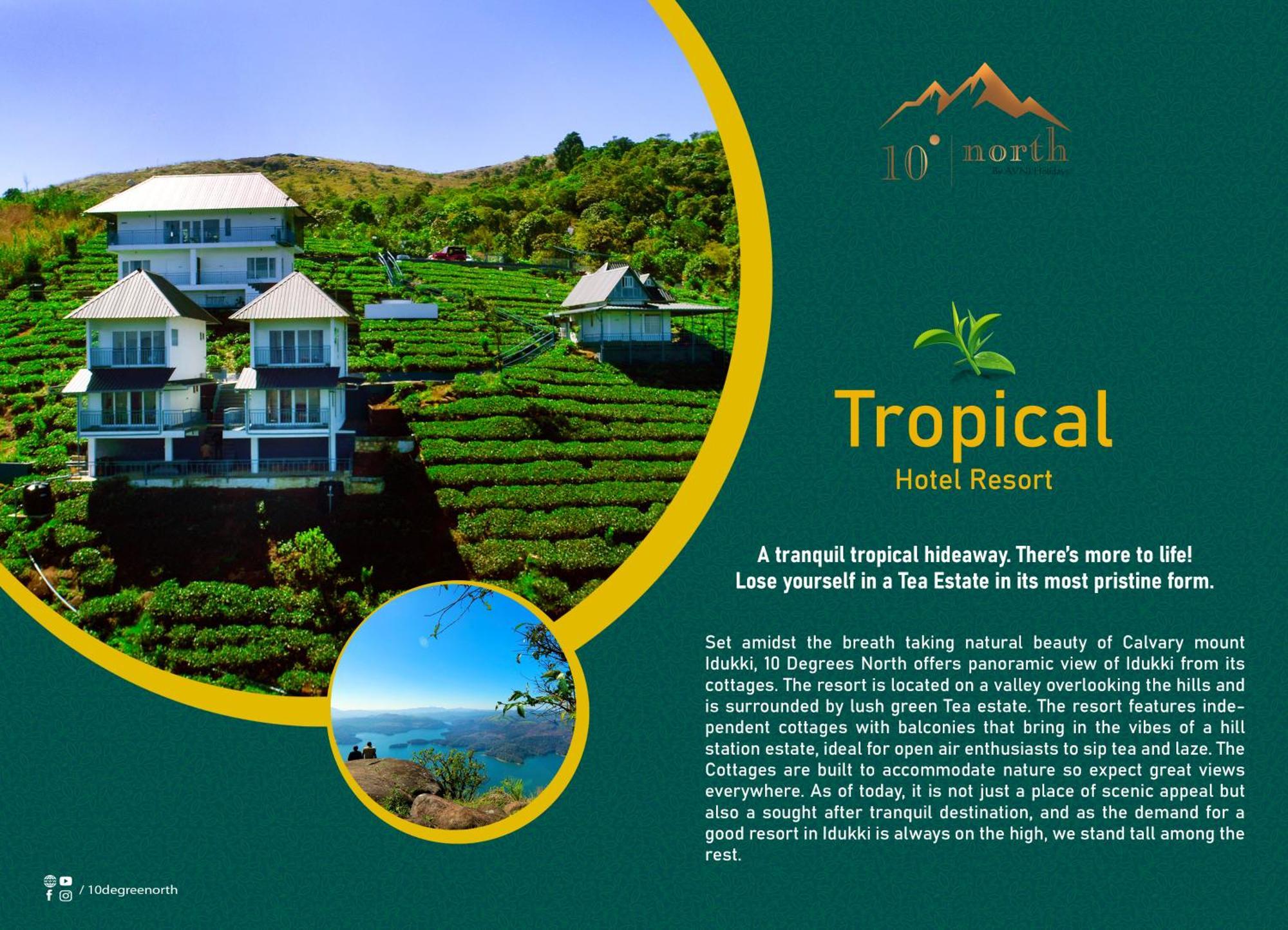 10 Degrees North By Avni Holidays Idukki Zewnętrze zdjęcie